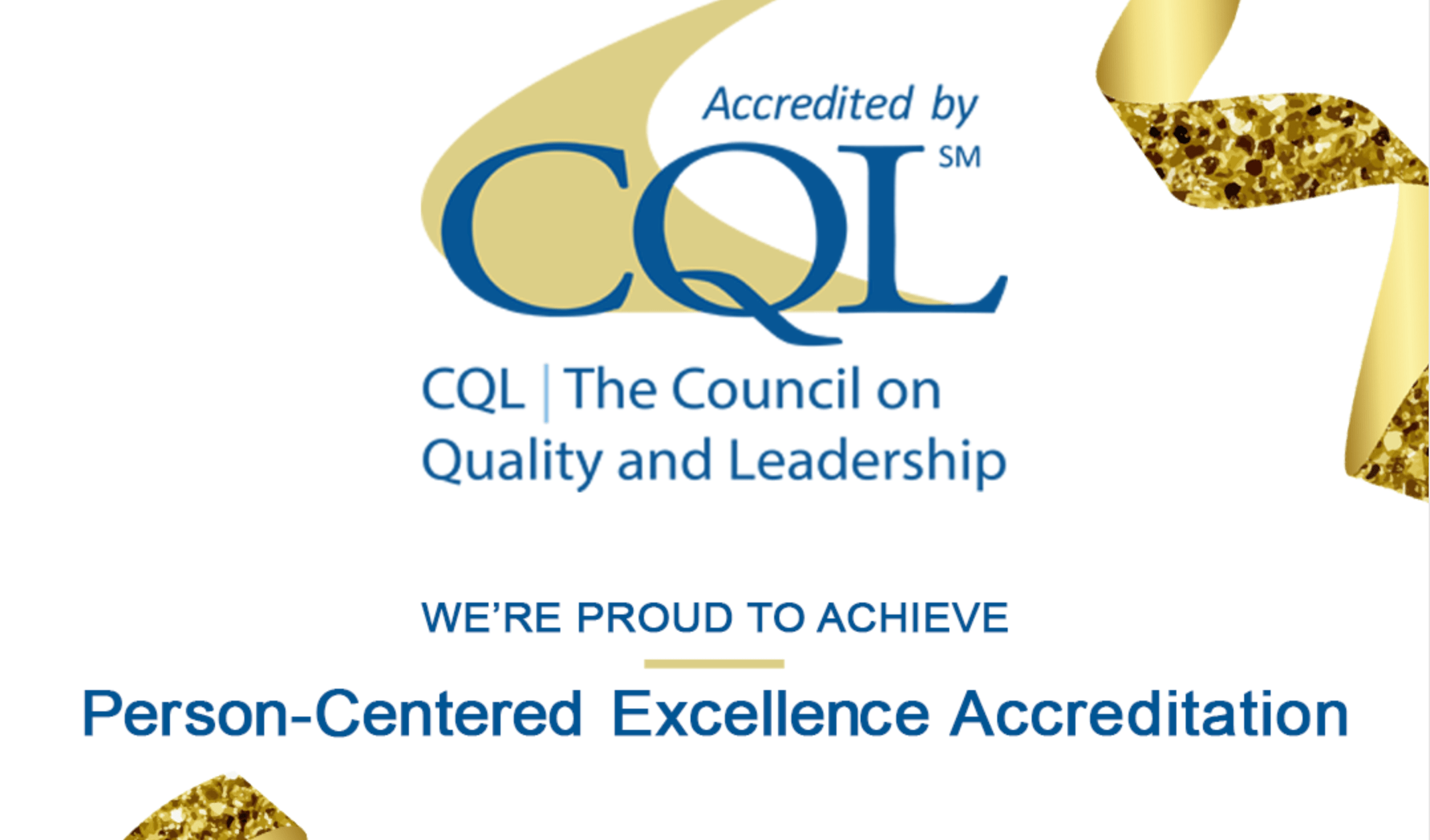 LifeScape Achieves CQL Person Centered Excellence Accreditation