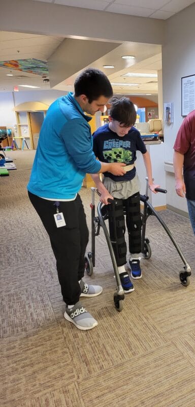 Tanner with LifeScape Therapist