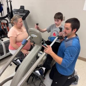 Tanner with LifeScape Therapists