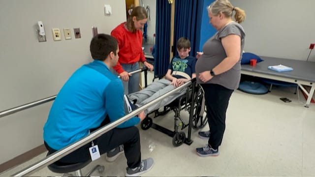 Tanner with 3 LifeScape Therapists